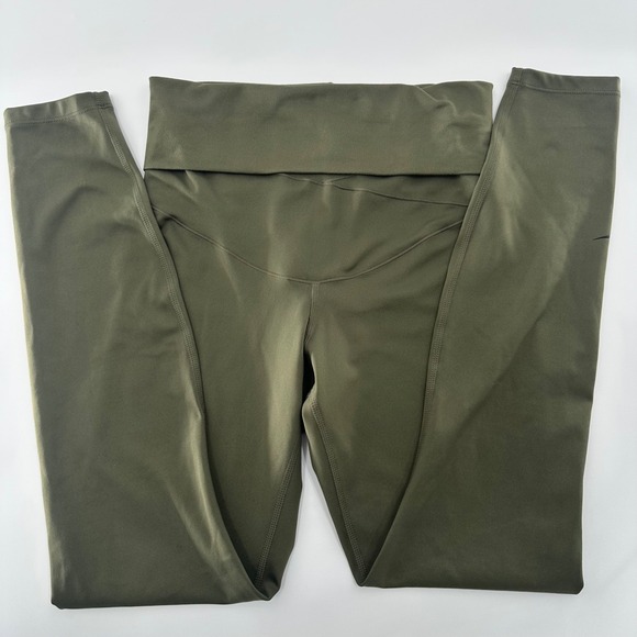 Nike Pants - Nike Dri-FIT Move To Zero Leggings Women's Size Small Olive Green High Waisted